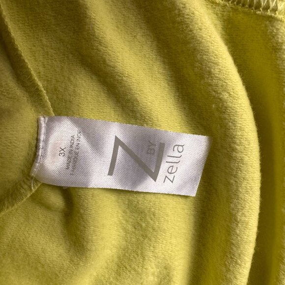 Z by Zella Womens Green Crop Sweatshirt Size 3X - Picture 5 of 7